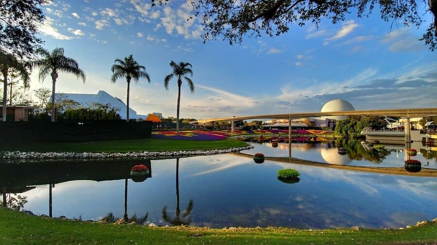Epcot Ready For Flower And Garden Festival