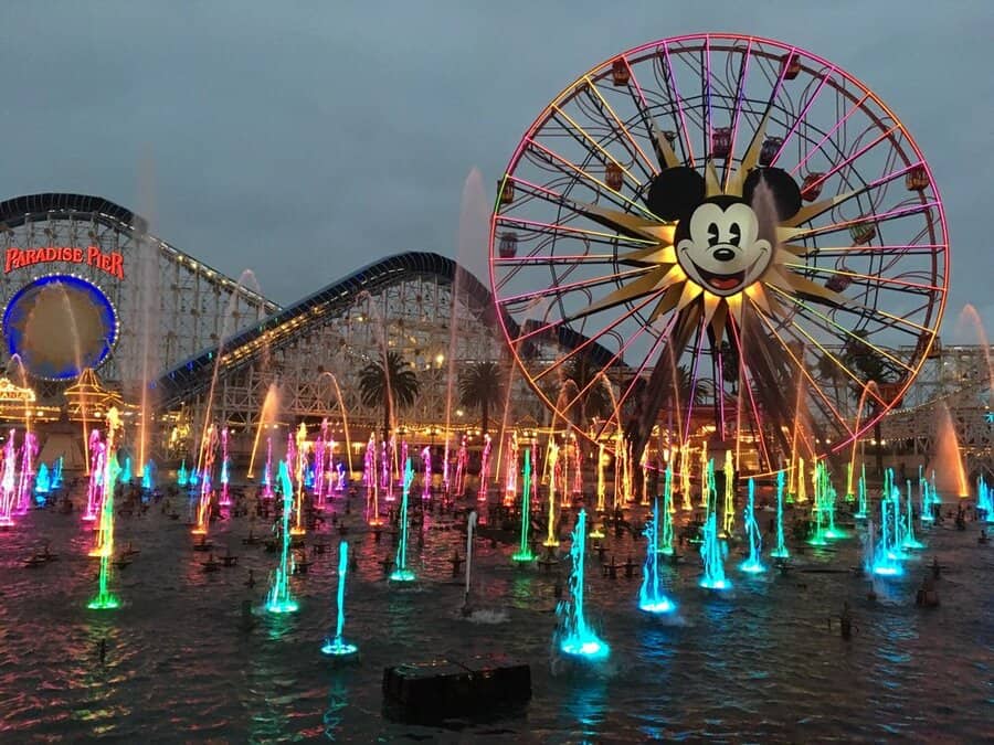 Rides At The Disneyland Resort Area