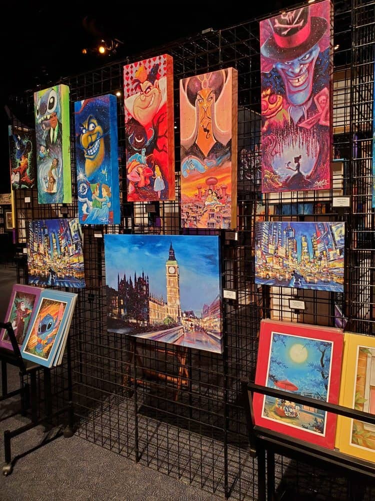 Artworks At Epcot International Festival Of The Arts