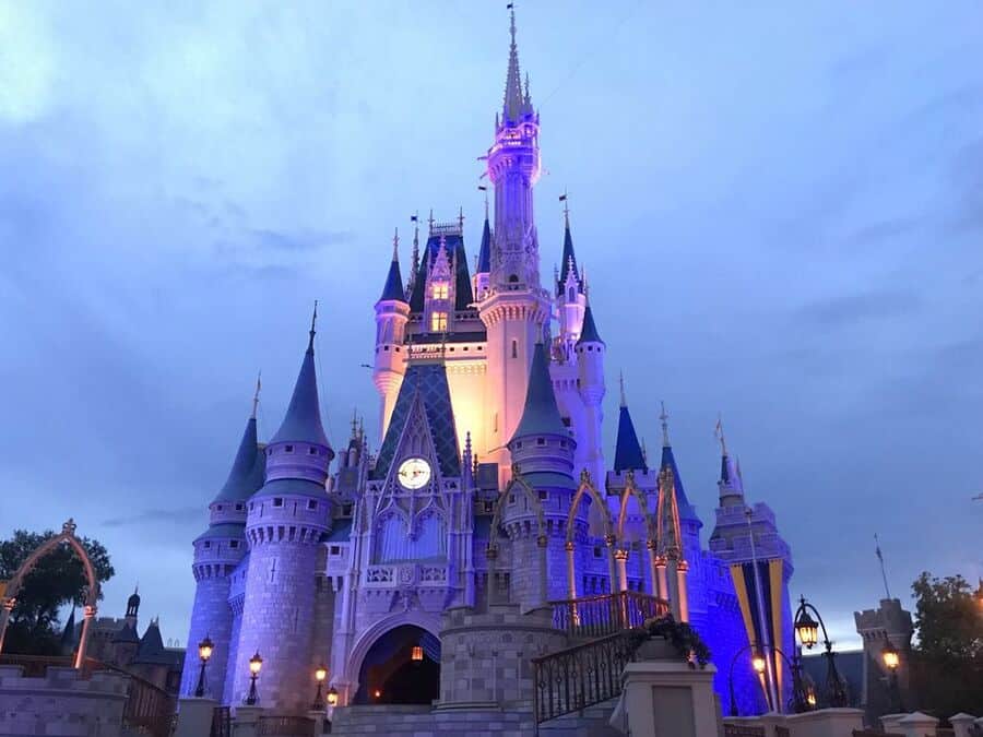 Cinderella Castle At Magic Kingdom