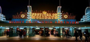 Disney Festival Of Holidays At Disney California Adventure
