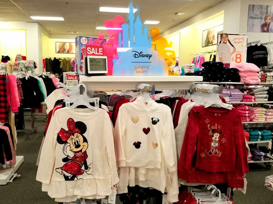 Disney Sweatshirts At The Department Store