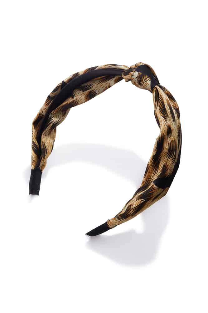 Headband With Leopard Prints