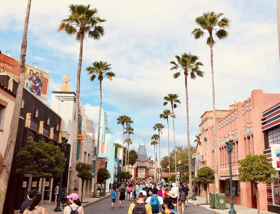 Visitors At Disney's Hollywood Studios