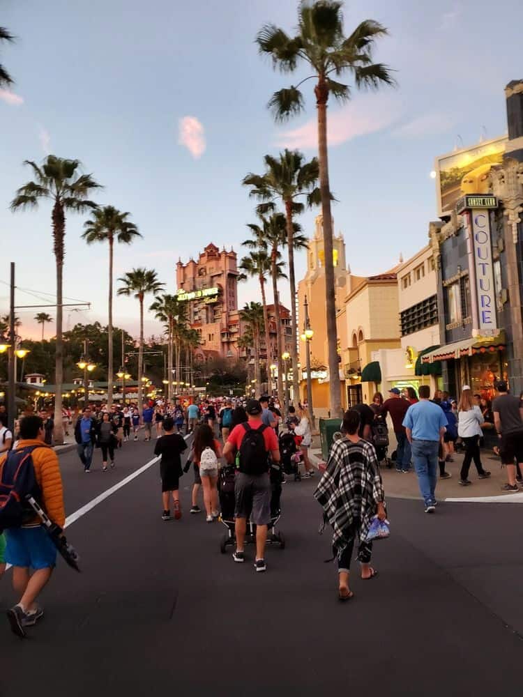 Walking From Hollywood Studios To Epcot