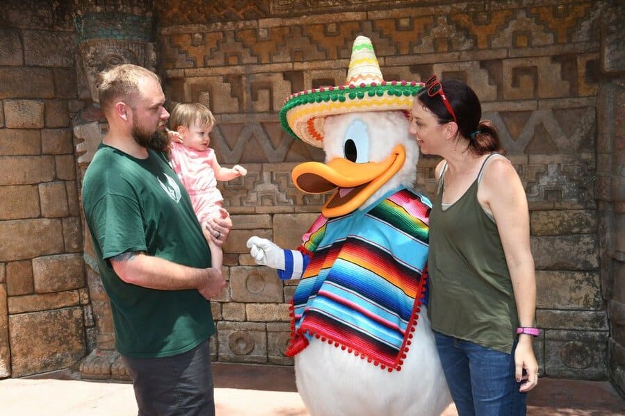 Mexico Pavilion - Donald Duck