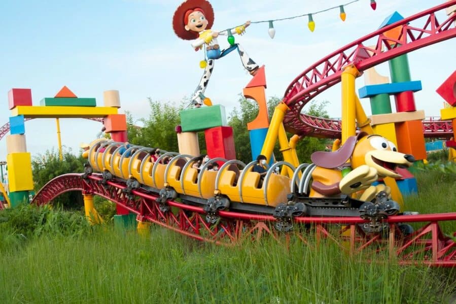 Slinky Dog Dash In Toy Story Land At Disney's Hollywood Studios