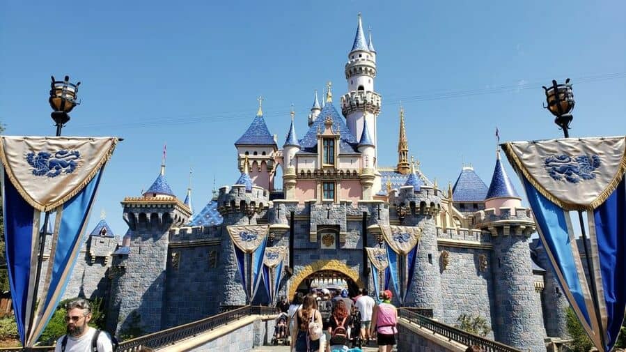 A Disneyland Castle