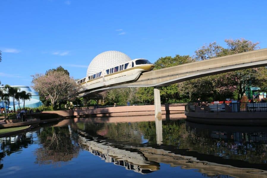 Disney's Epcot Park Monorail Station