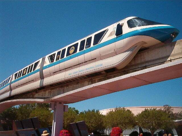 Disney's Epcot Park Monorail Station