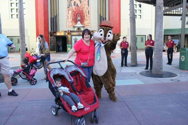 Stroller At Disneyland