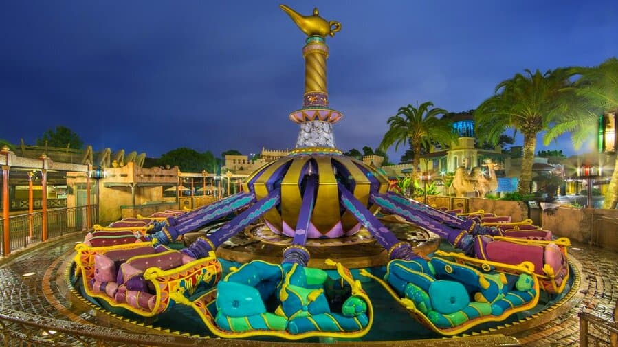 The Magic Carpets Of Aladdin At Magic Kingdom Park