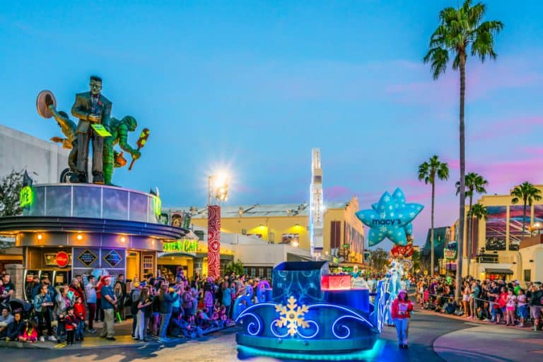 How busy is universal studios in december parkveteran