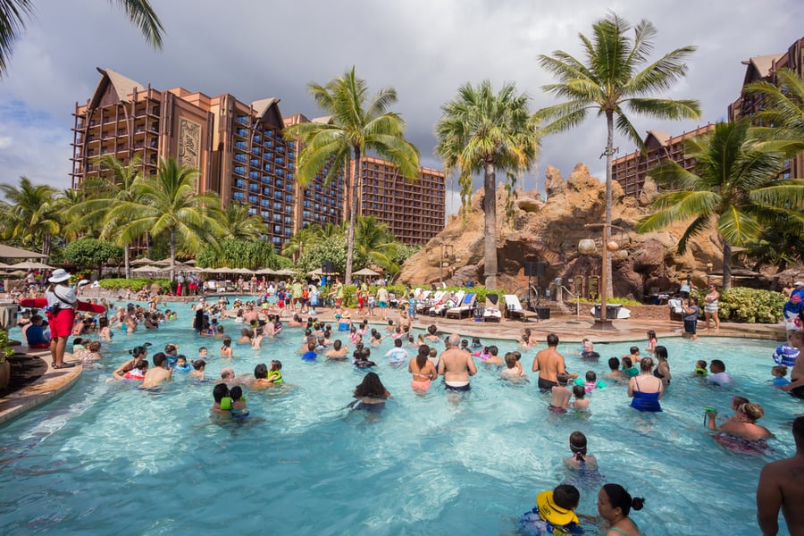 An Upscale Hotel And Entertainment Resort By Walt Disney On The Island Of Oahu