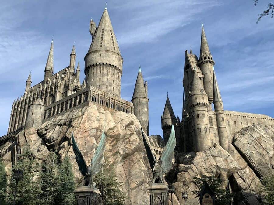 Hogwarts Castle At The Harry Potter And The Forbidden Journey