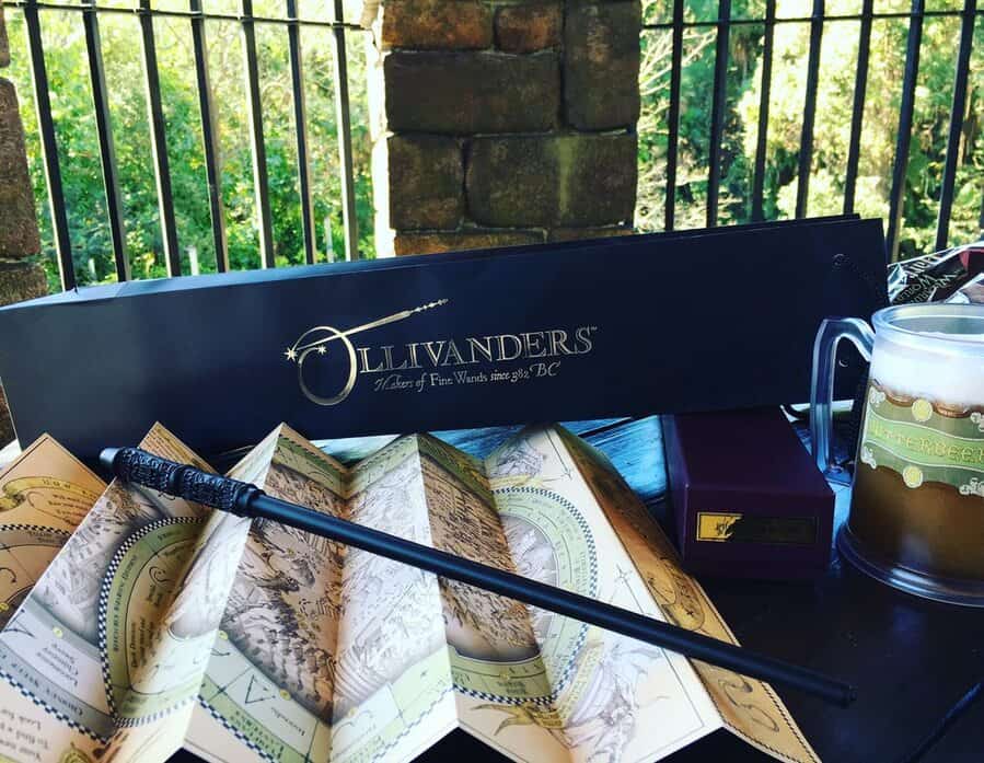 Ollivanders And The Wand Carts At Wizarding World Of Harry Potter