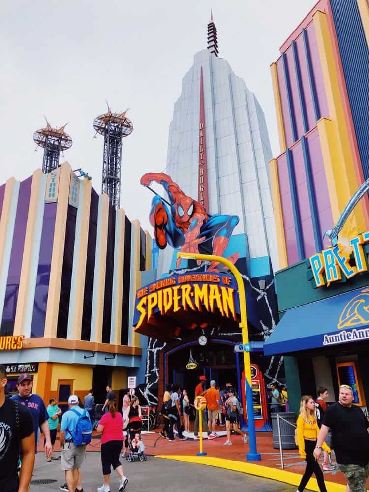 Outside The Amazing Adventures Of Spider-Man