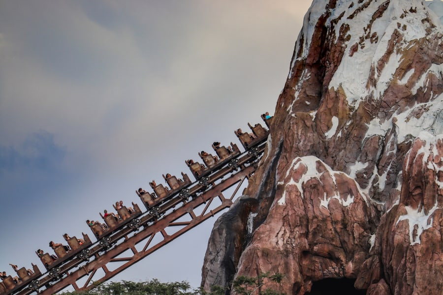 People Riding Expedition Everest