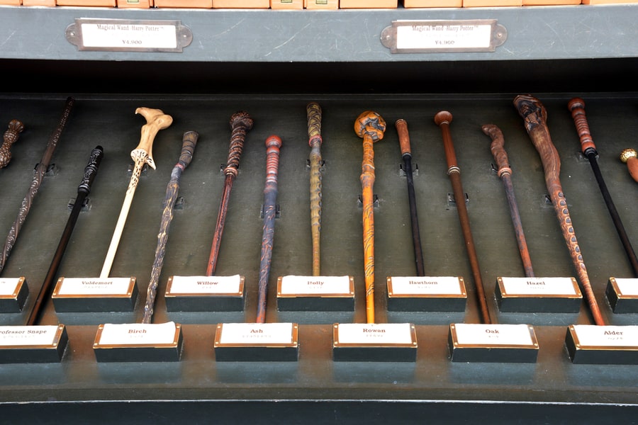 Various Magic Wands From Harry Potter